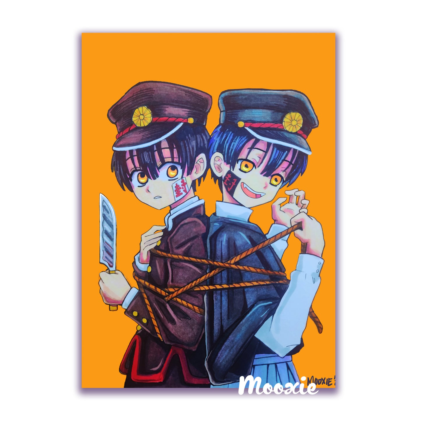 Amane + Tsukasa - Giclée Art Print