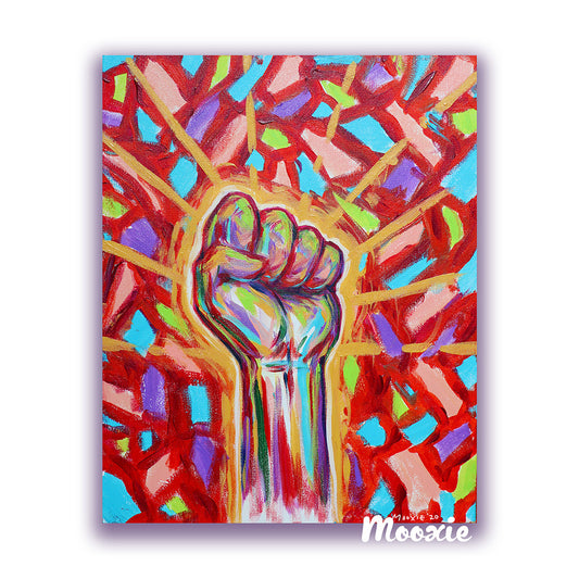 Breakthrough Giclée Art Print | Breakthrough Art Print | MooxieArt