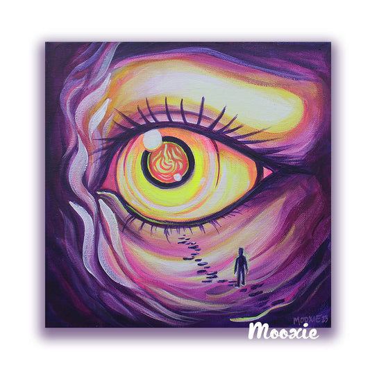 Cavern of the Eye Giclée Print | Giclée Art Print | MooxieArt