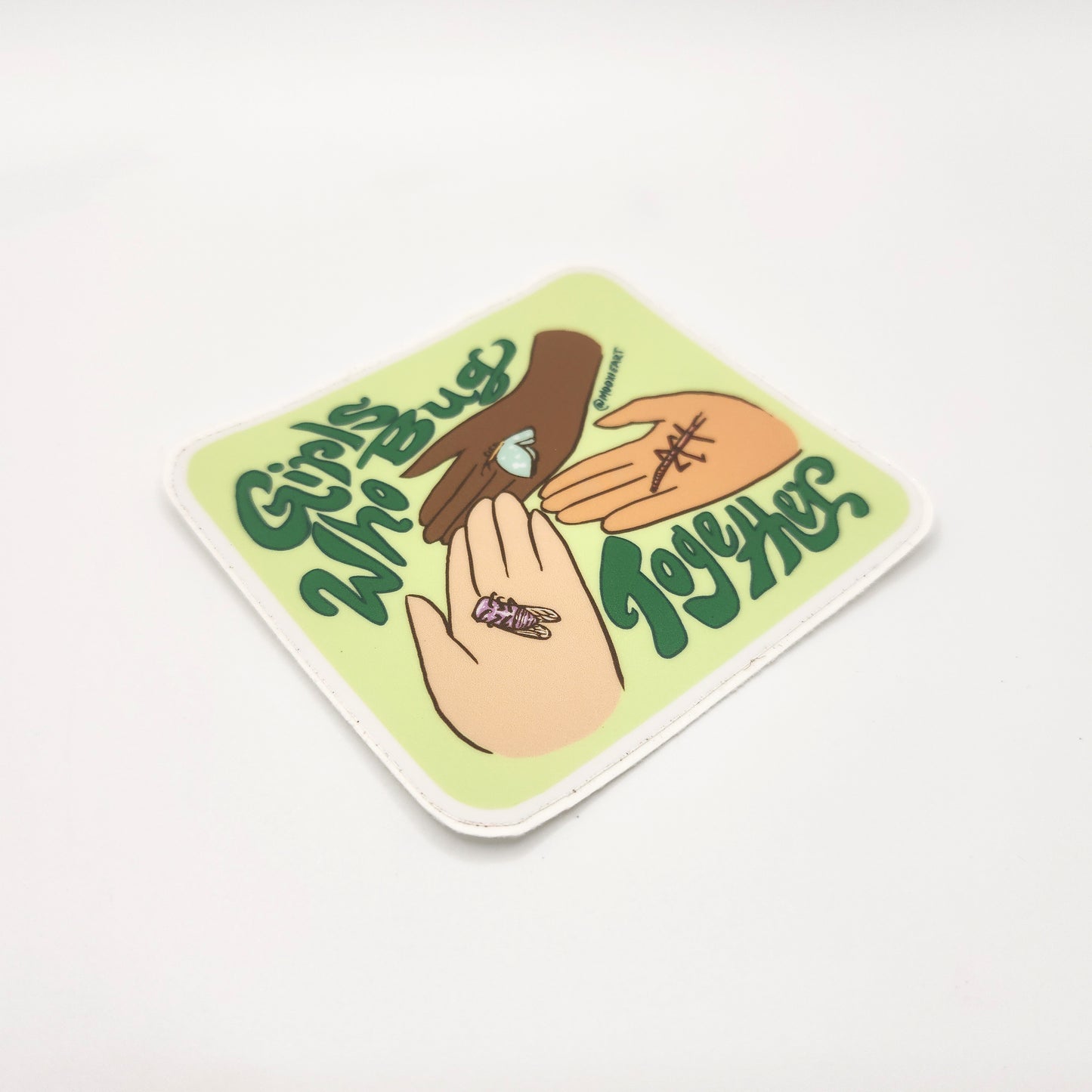 Girls Who Bug Together Sticker