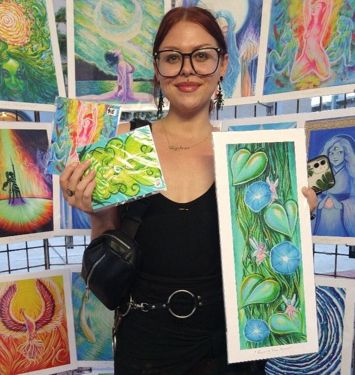 Acrylic Giclée Art Print | Divine Feminine Print Art | MooxieArt