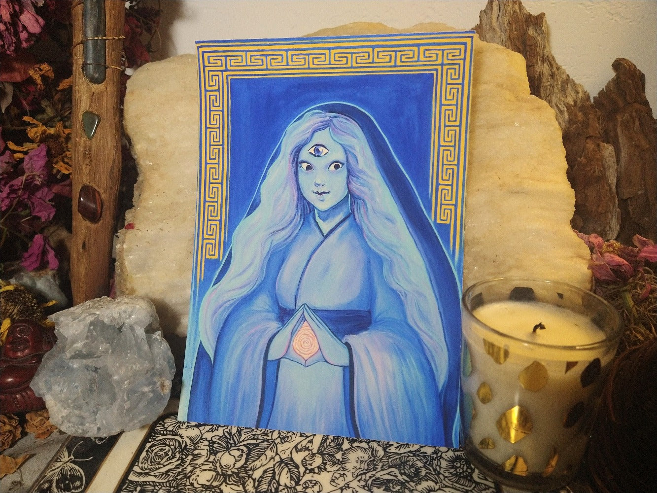 Indigo Girl - Giclée Art Print