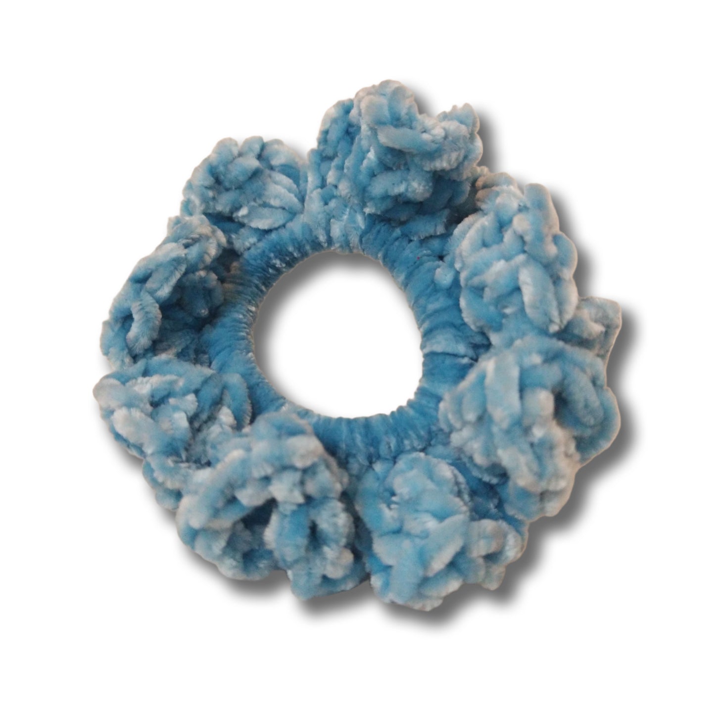 Velvet Crochet Scrunchies