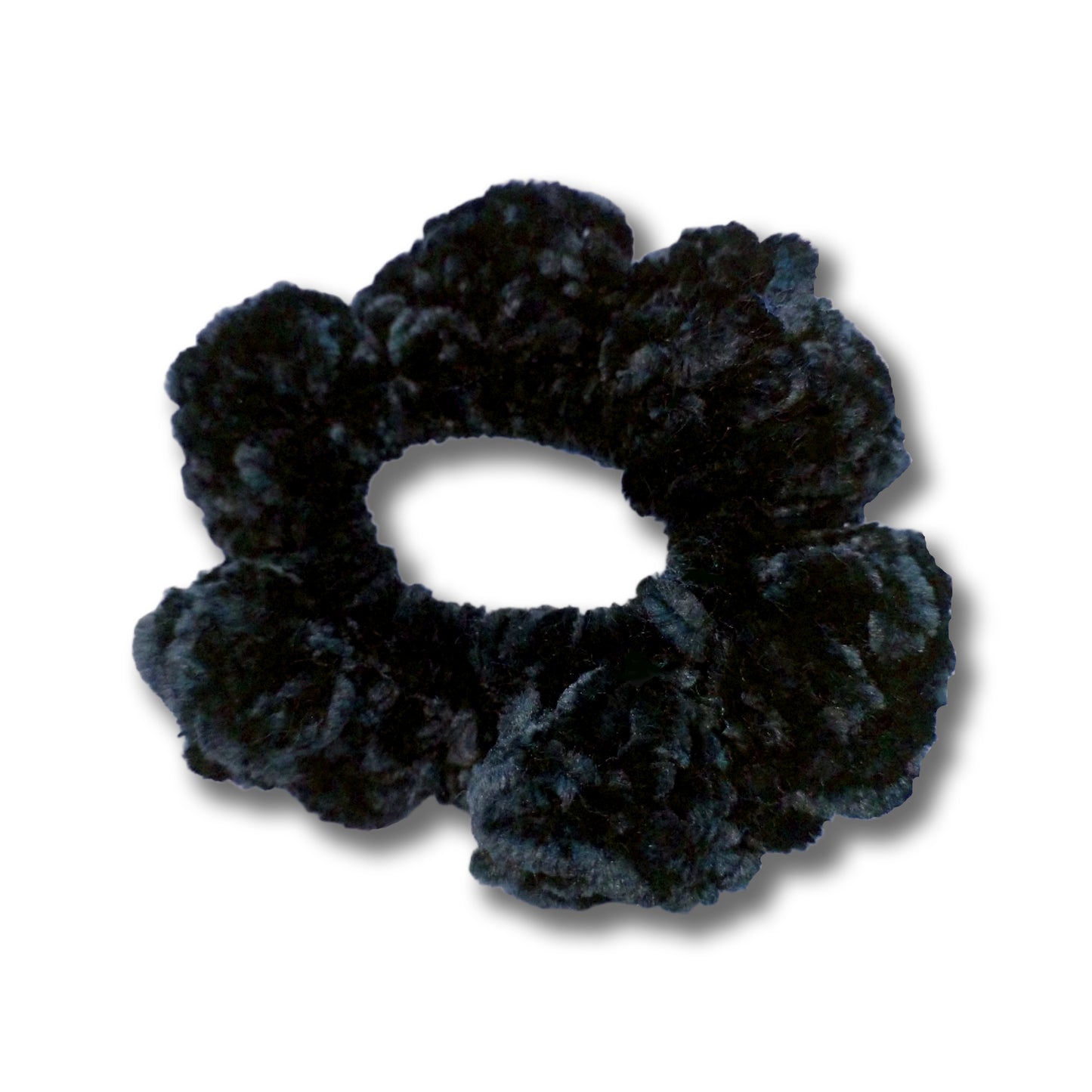 Velvet Crochet Scrunchies