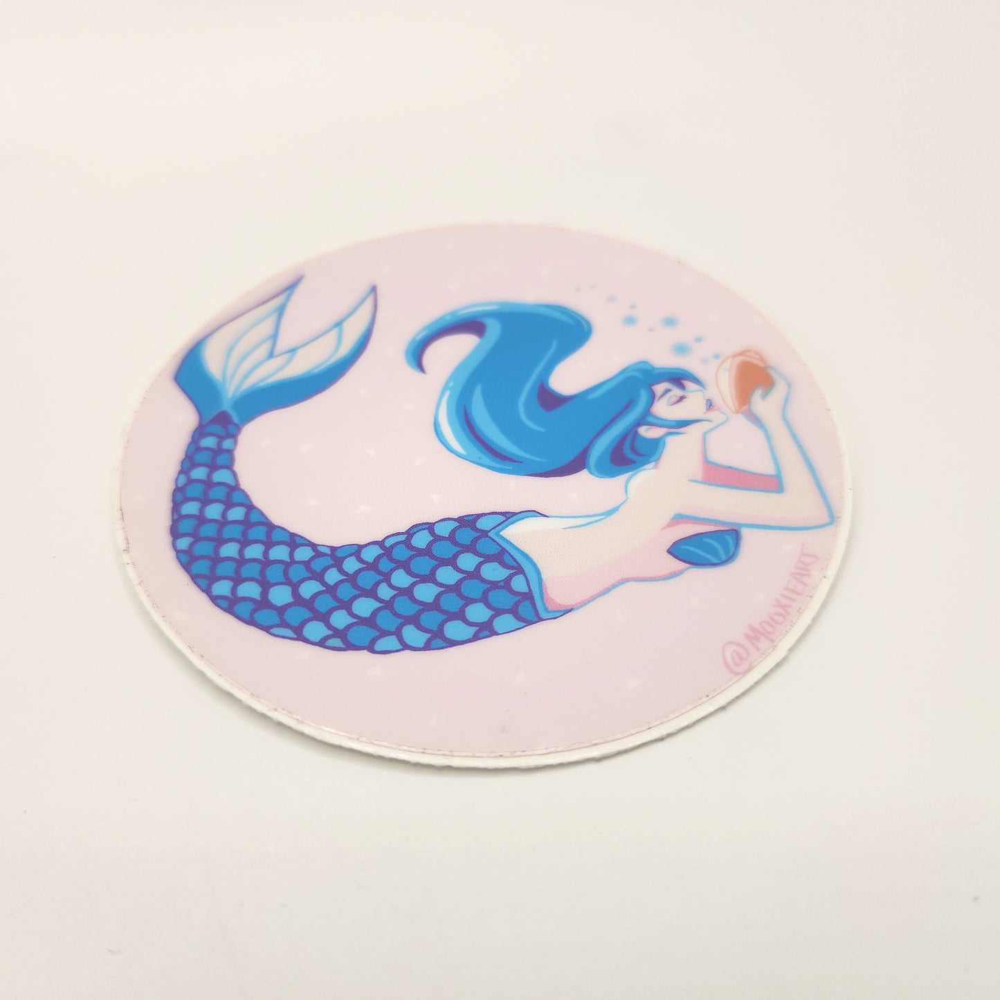 Mermaid Sticker (Blue)