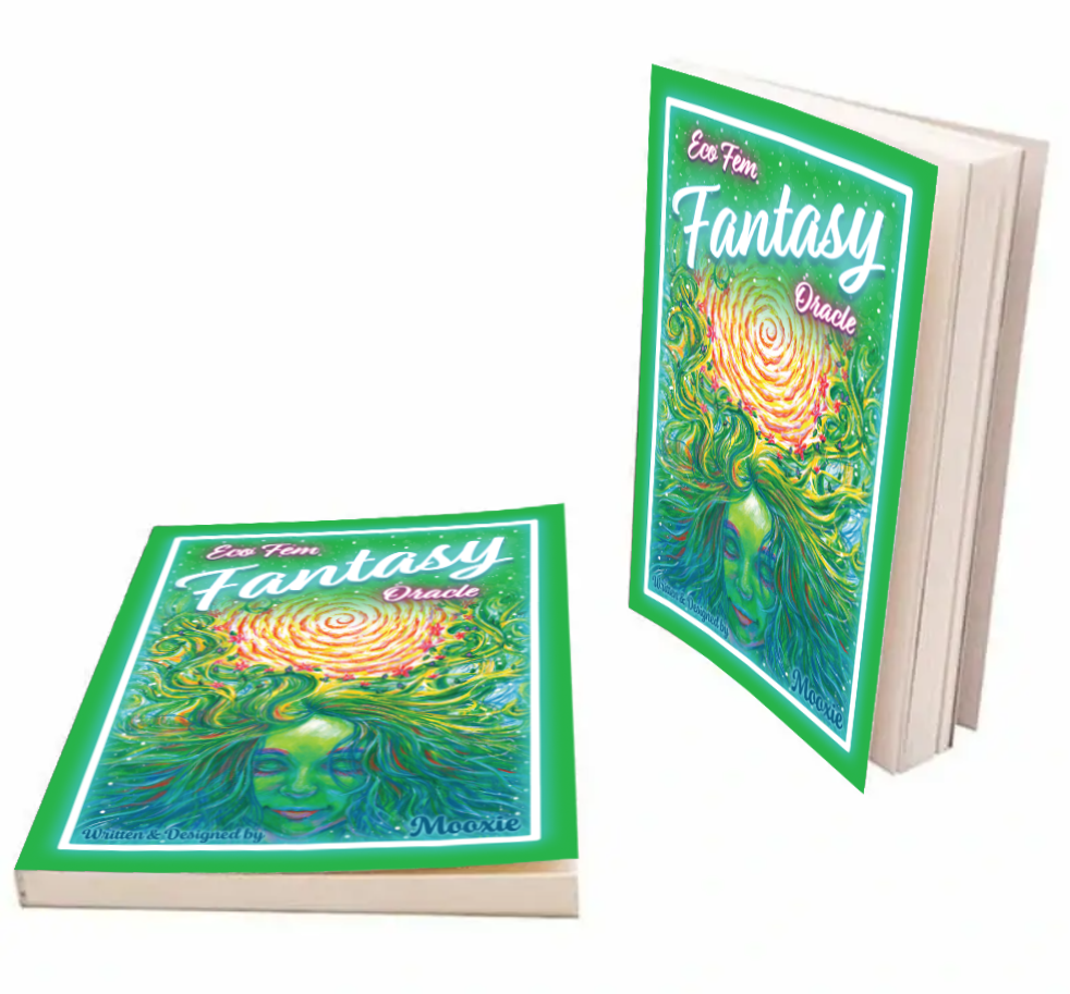 Eco Fem Fantasy Oracle Deck Card | Oracle Deck Card | MooxieArt