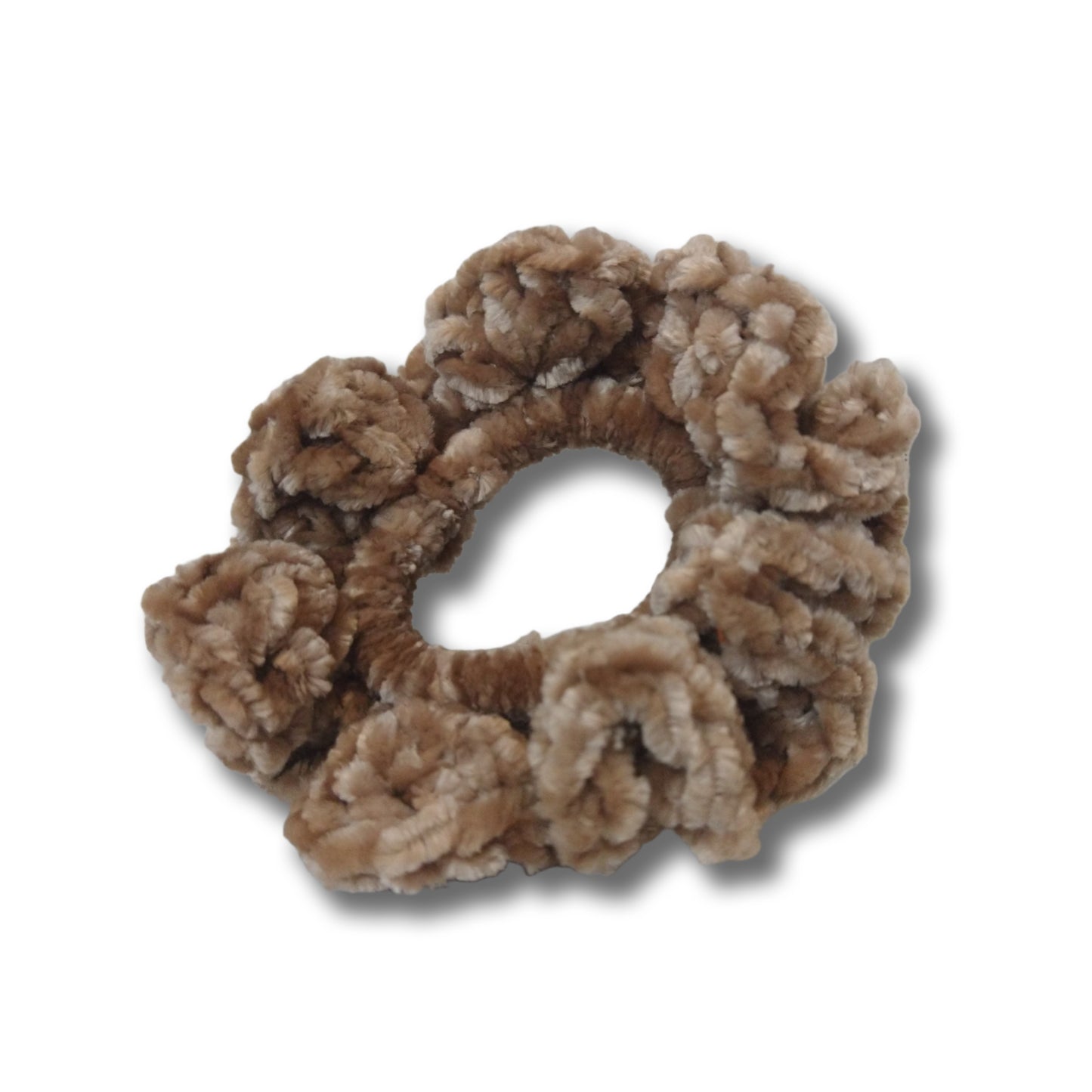 Velvet Crochet Scrunchies