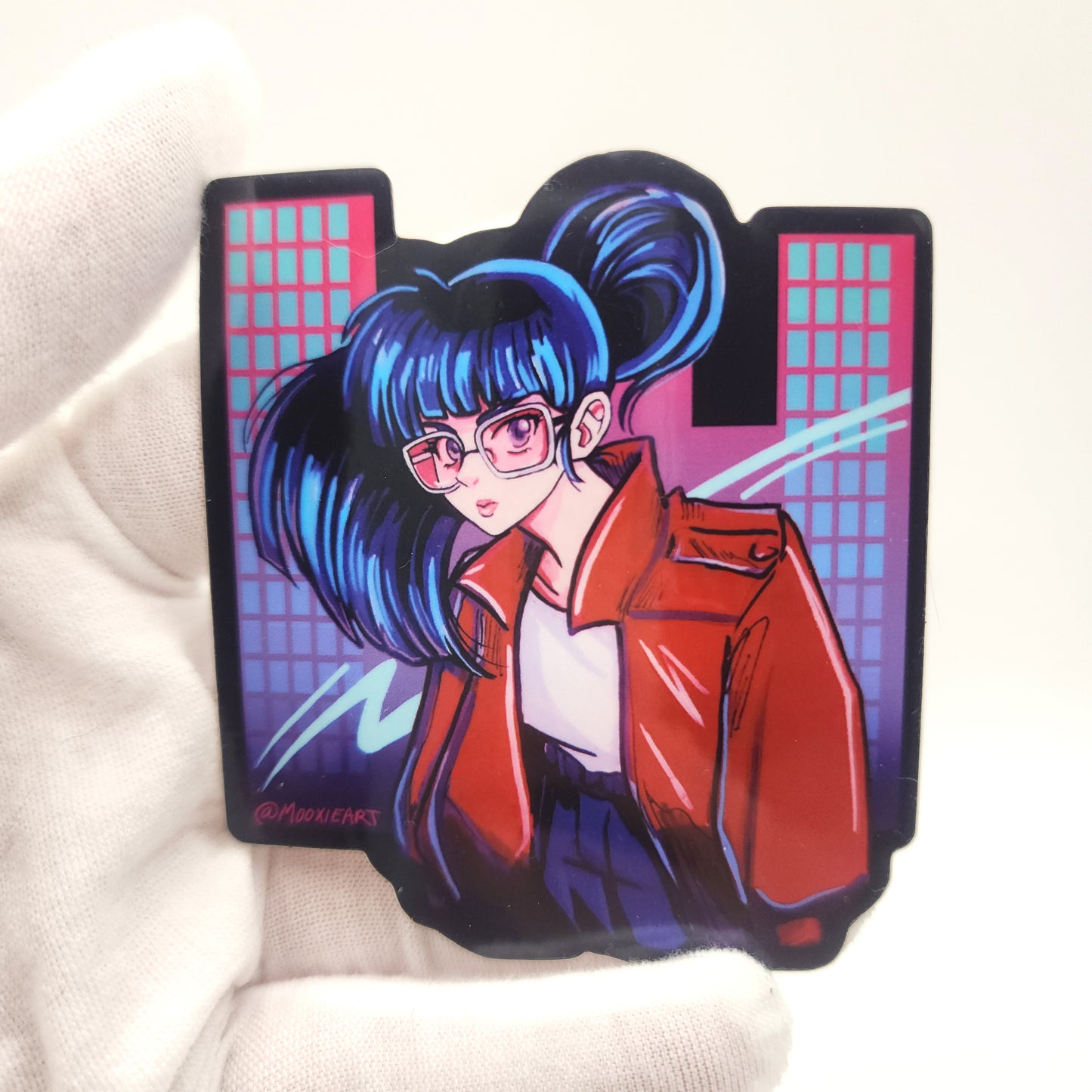 City Pop Retro Sticker