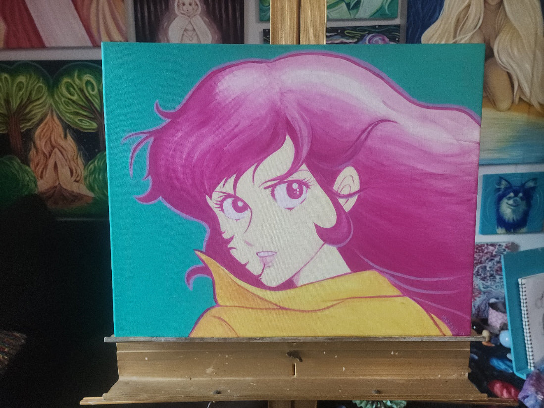 Fujiko - Original Acrylic Painting