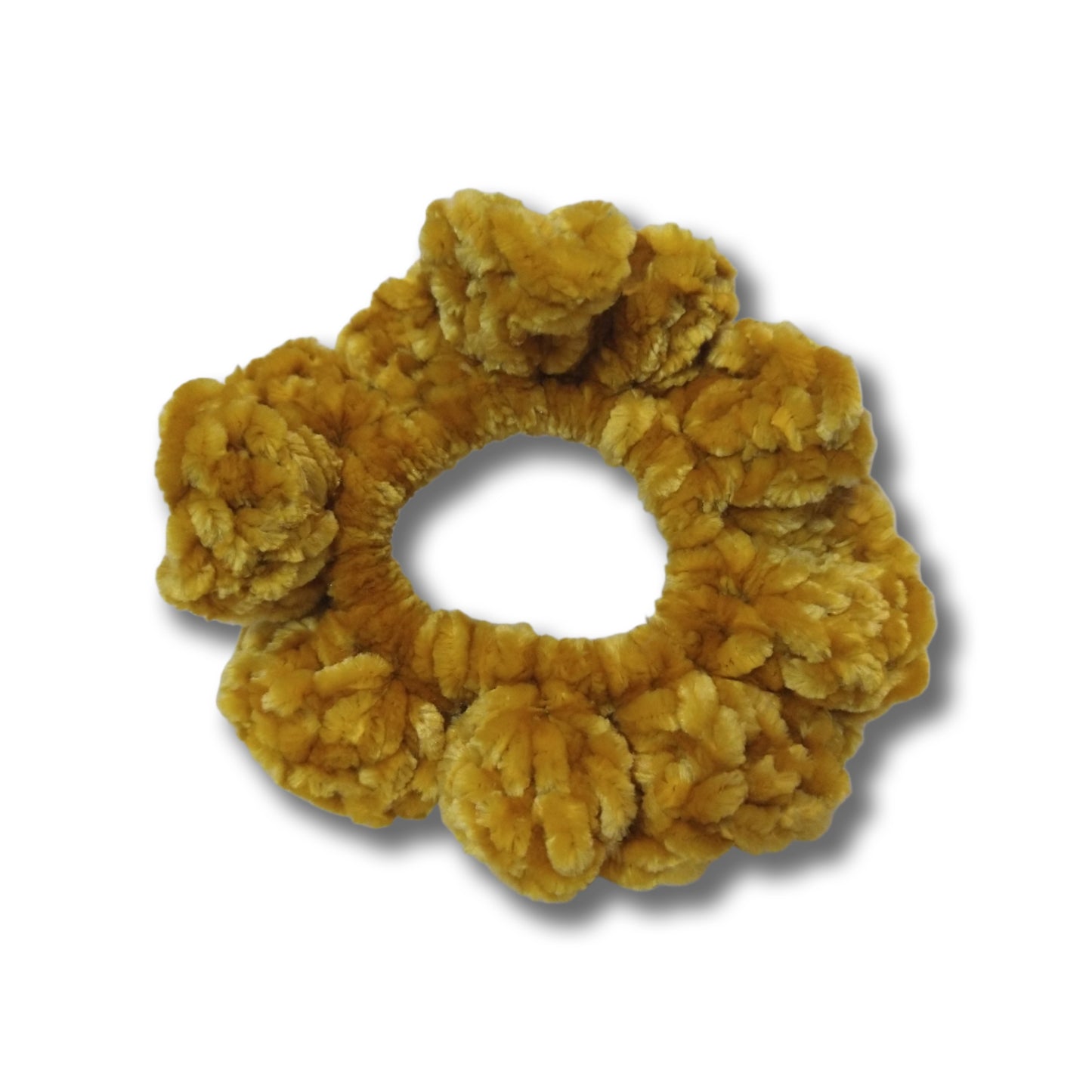 Velvet Crochet Scrunchies