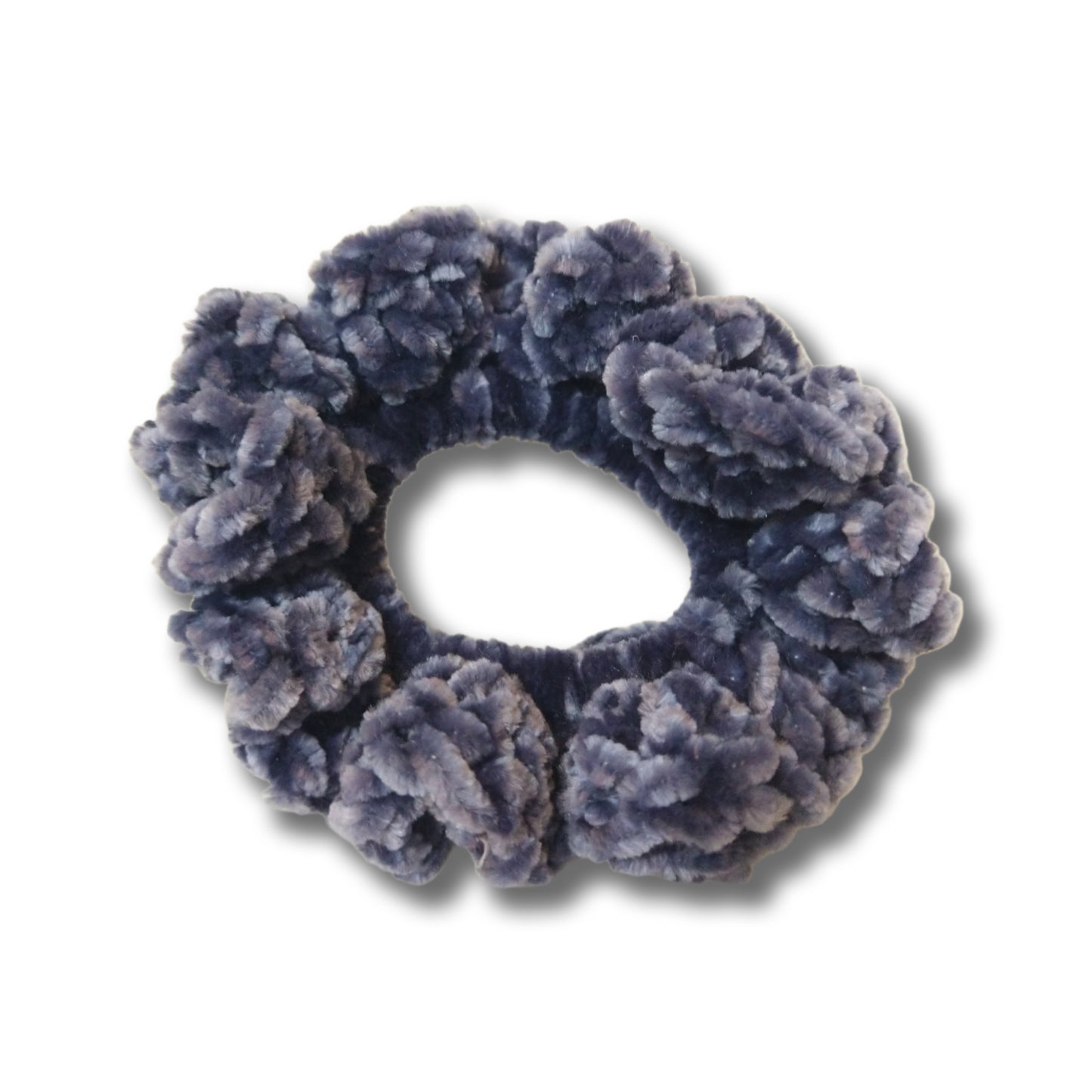 Velvet Crochet Scrunchies