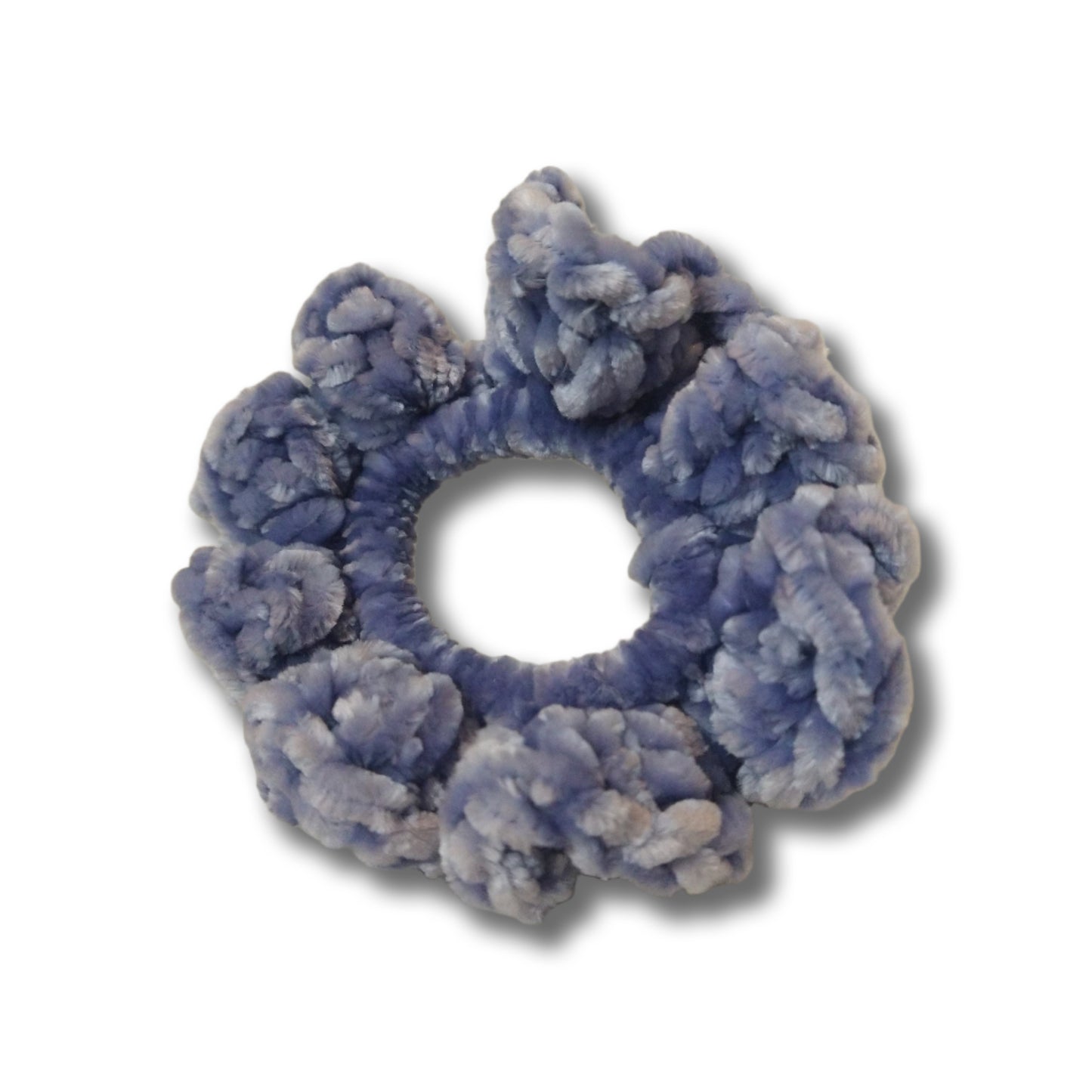 Velvet Crochet Scrunchies