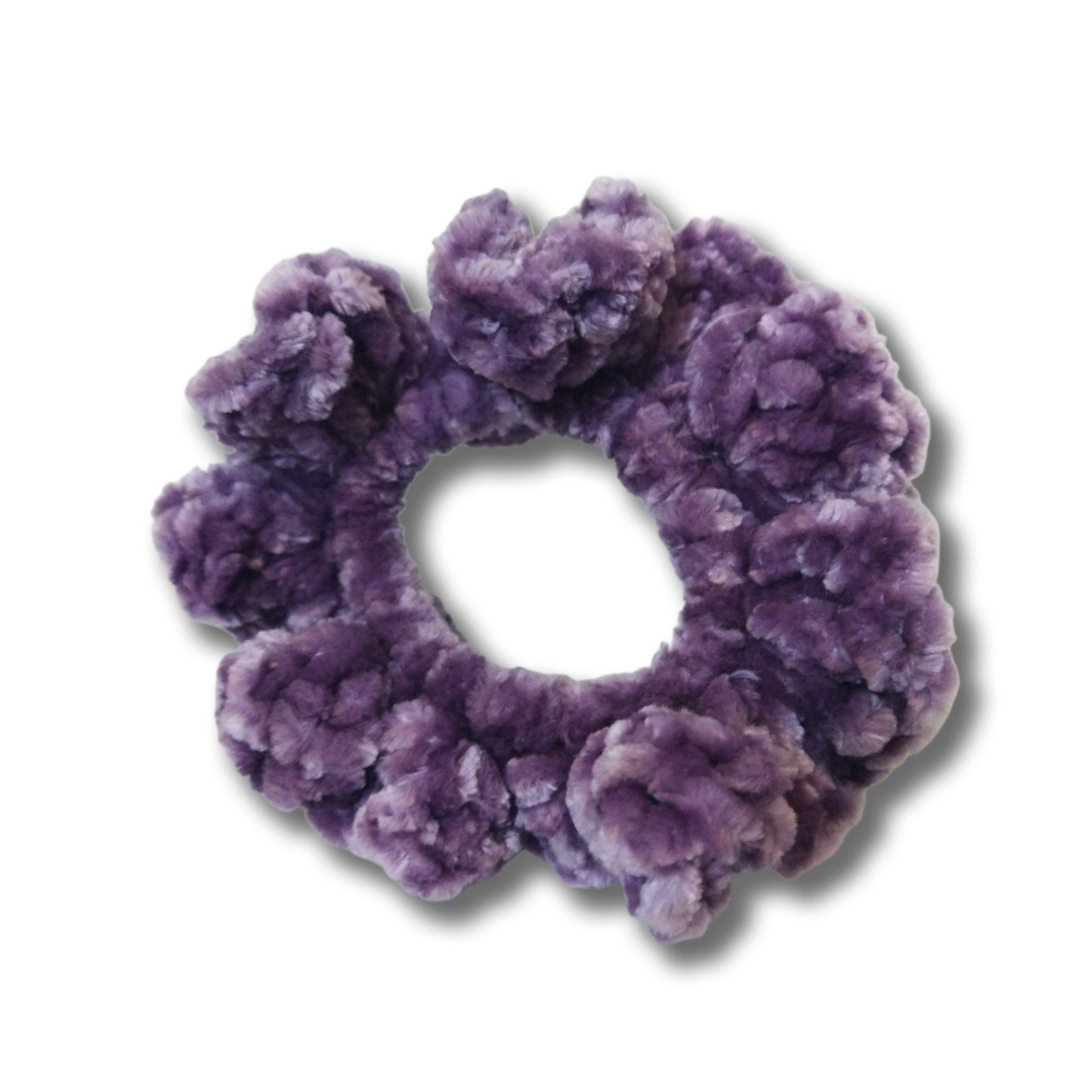 Velvet Crochet Scrunchies