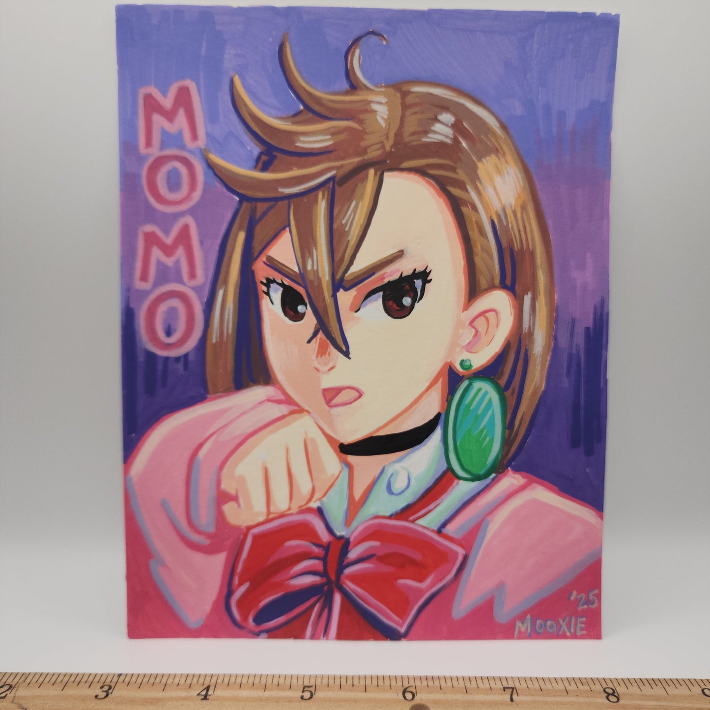 Momo/DanDaDan Fanart - Color Illustration