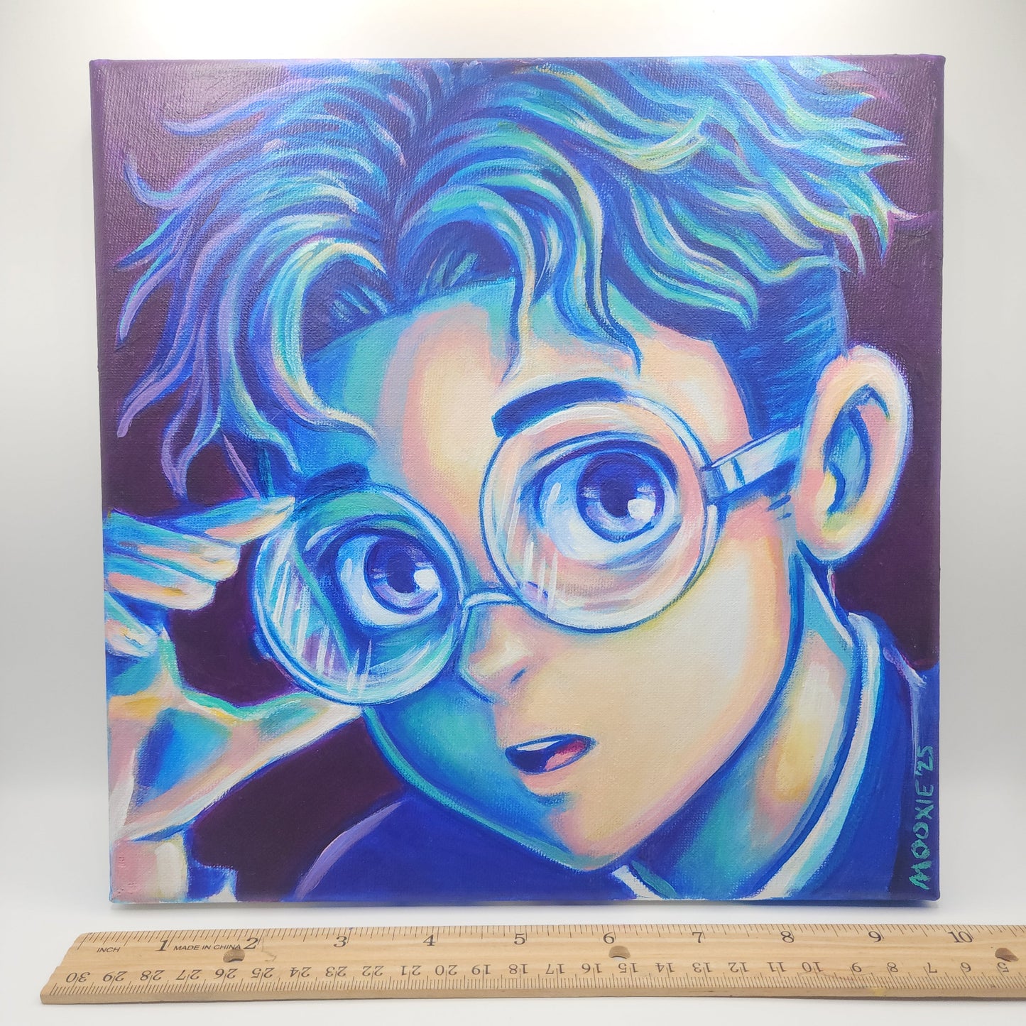 Okarun's Gloom - Original Acrylic Painting