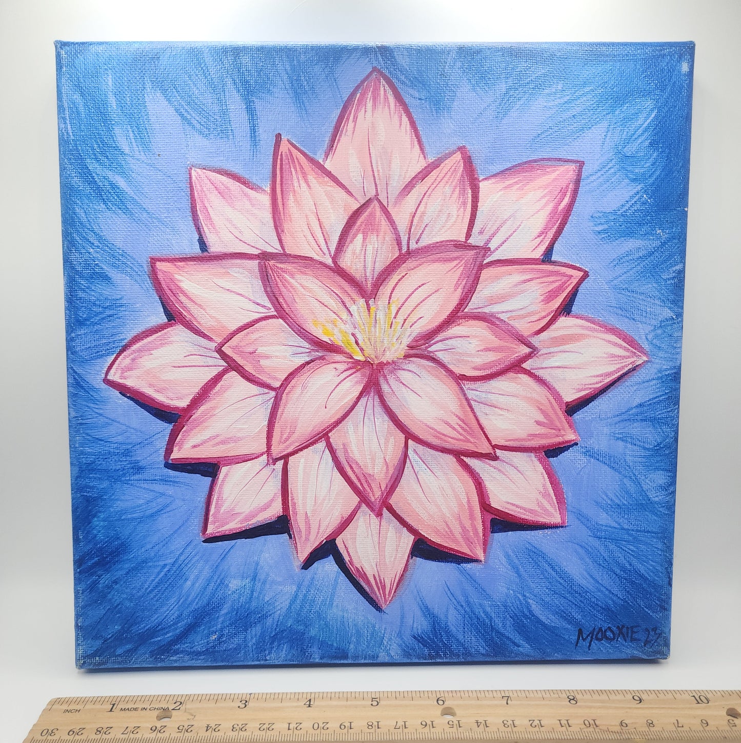 Helleborus Inspired - Original Acrylic Painting