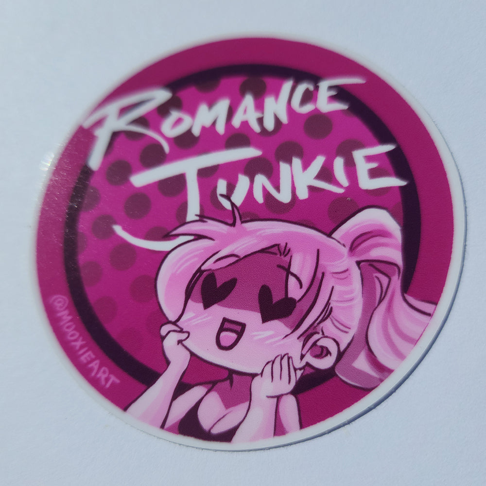 Romance Junkie Sticker