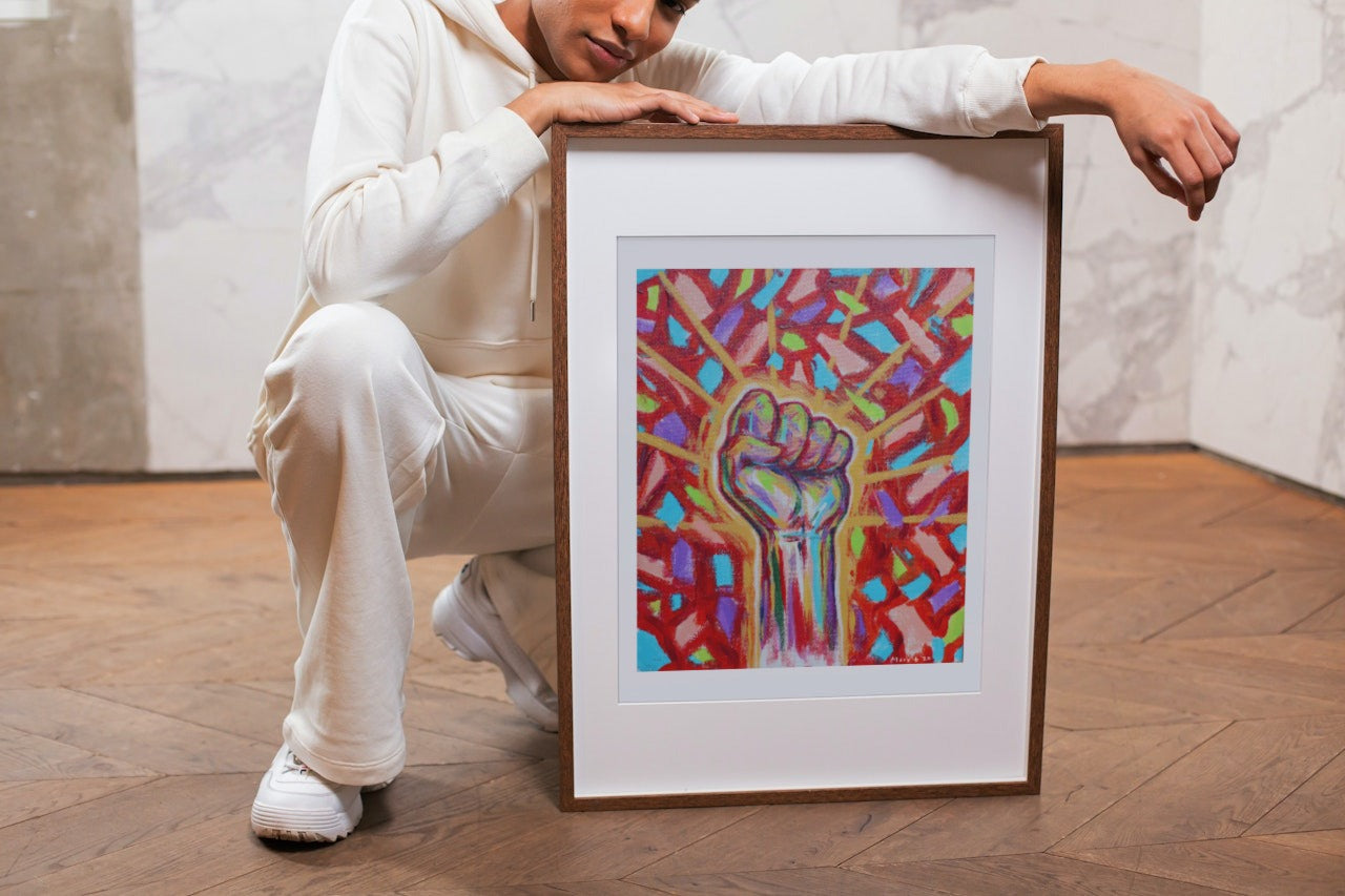 Breakthrough Giclée Art Print | Breakthrough Art Print | MooxieArt