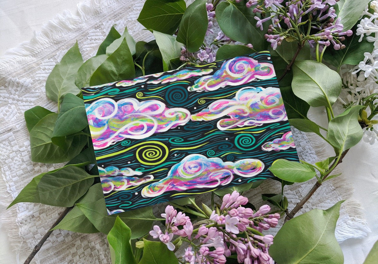 Breeze Giclée Art Print | Breeze Feminine Art Print | MooxieArt