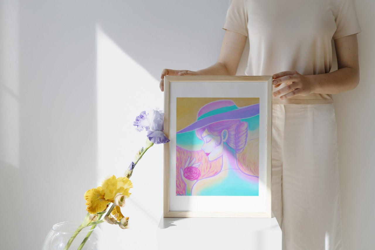 Elegant Lady - Giclée Art Print