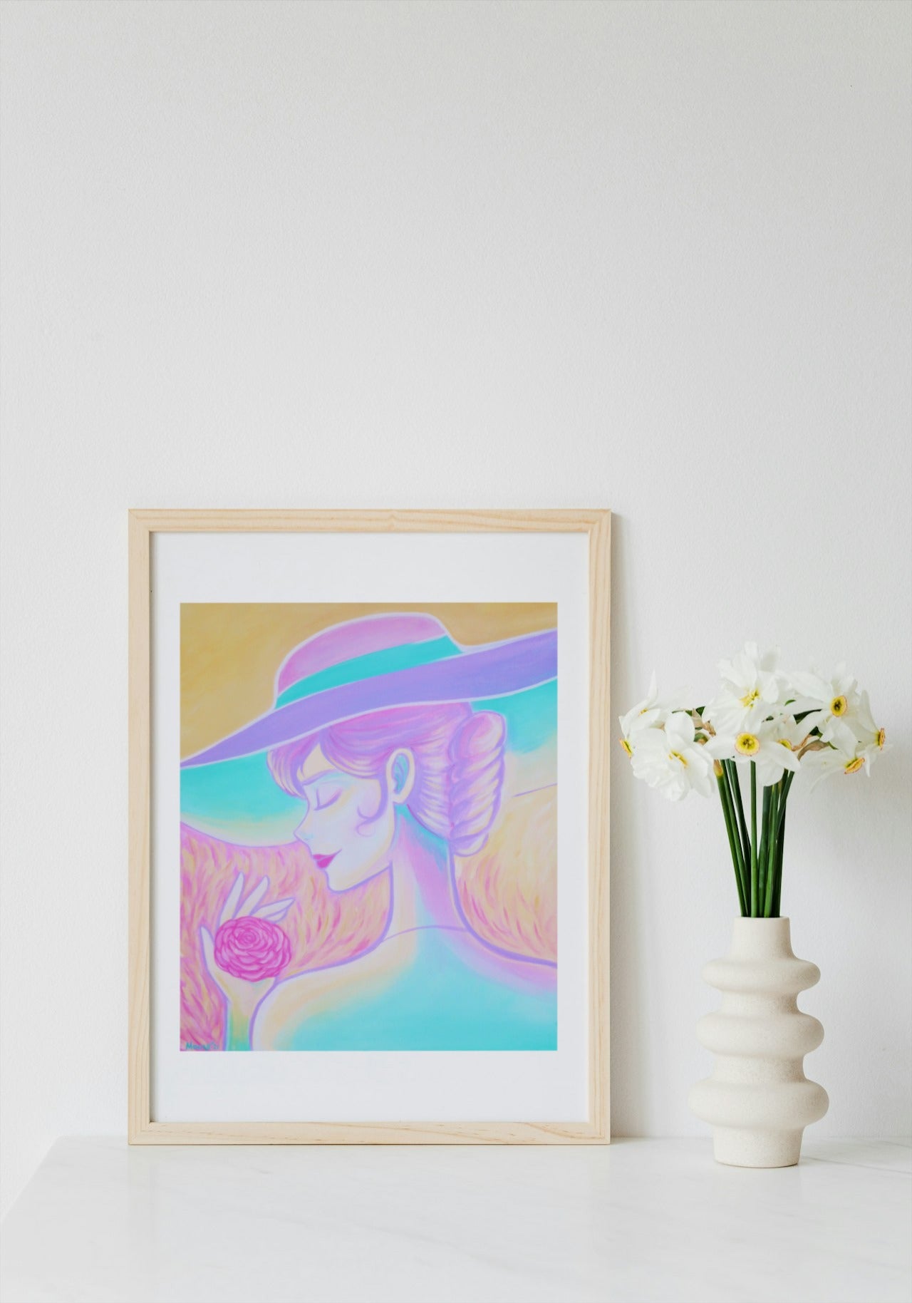 Elegant Lady Giclée Art Print | Elegant Lady Art Print | MooxieArt