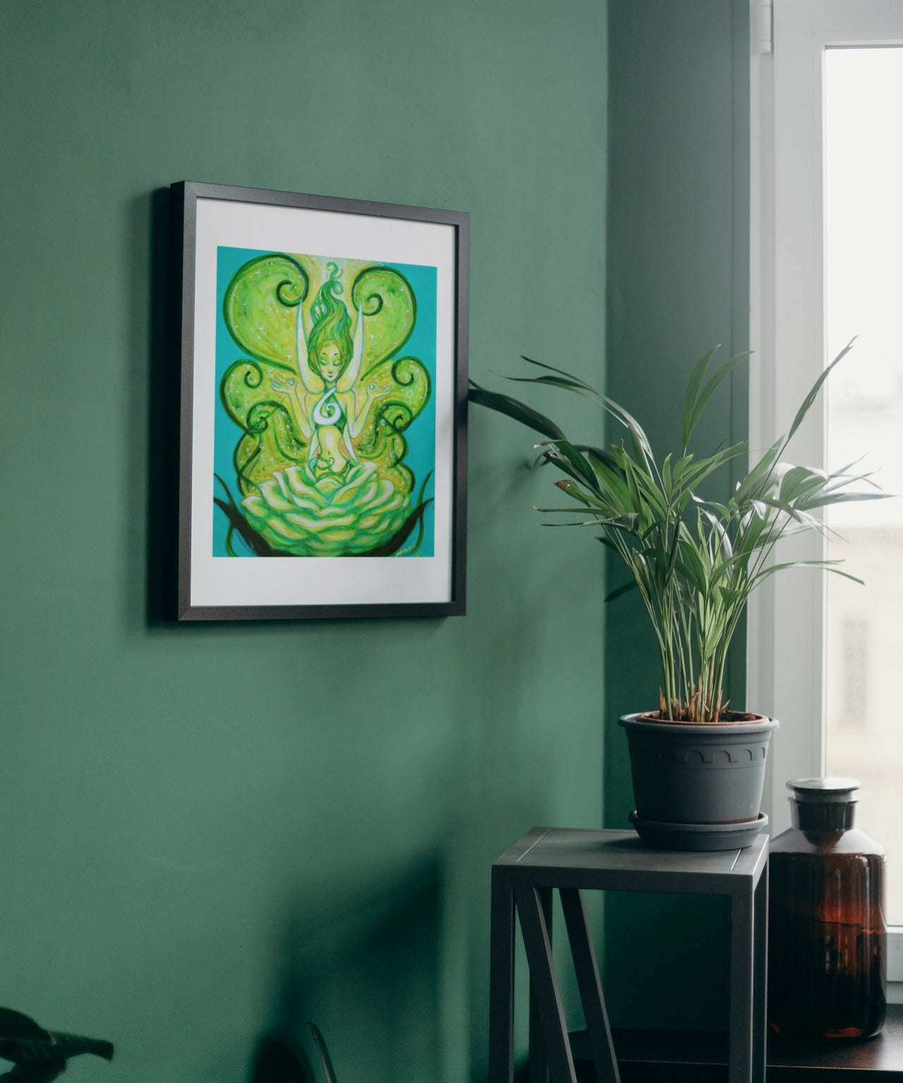 Green Fairy Giclée Art | Sassy Fairy Art Print | MooxieArt