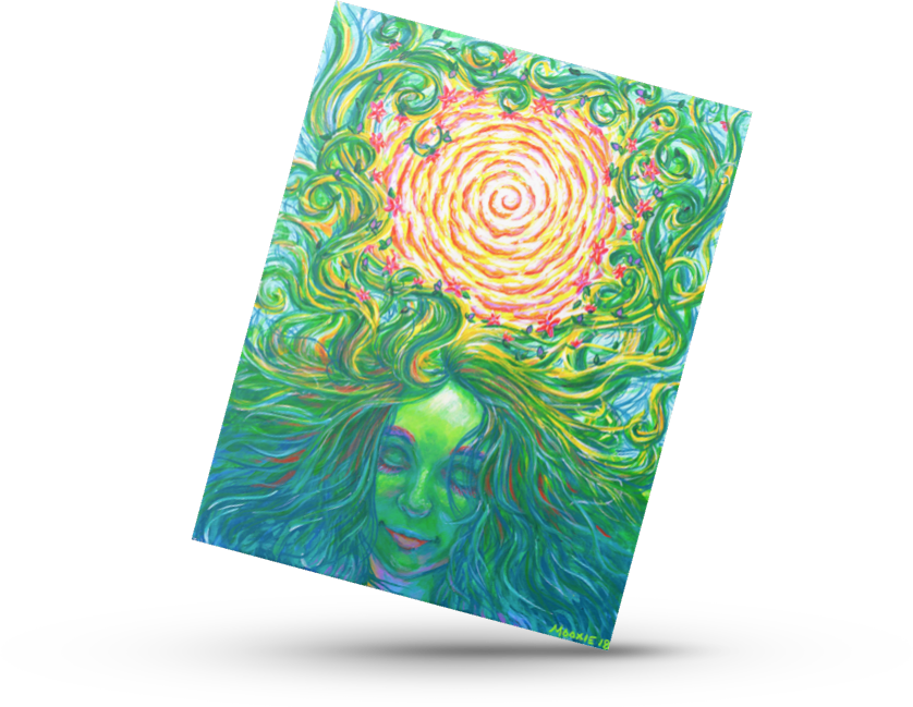 Gaia, Welcome Home - Giclée Art Print