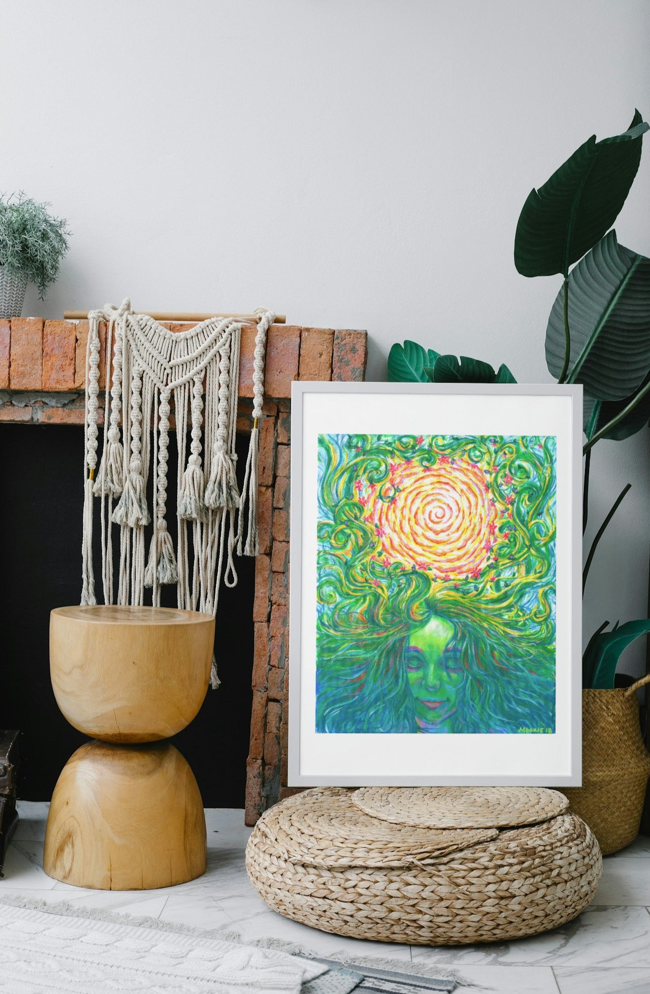Gaia, Welcome Home - Giclée Art Print