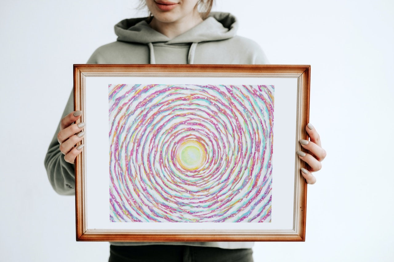 Dreaming Giclée Art Print | Dreaming Divine Print | MooxieArt