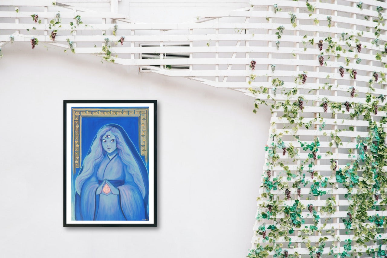 Indigo Girl - Giclée Art Print