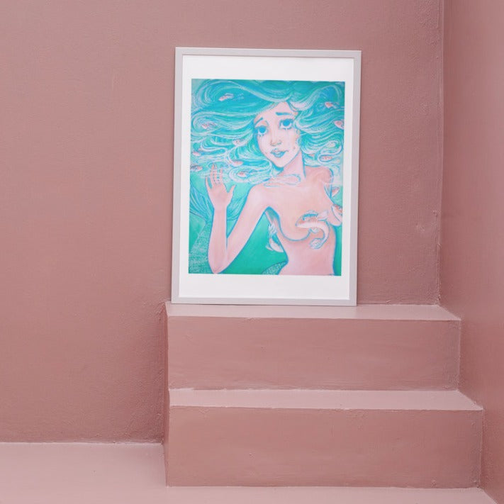 Sirian Mermaid - Giclée Art Print