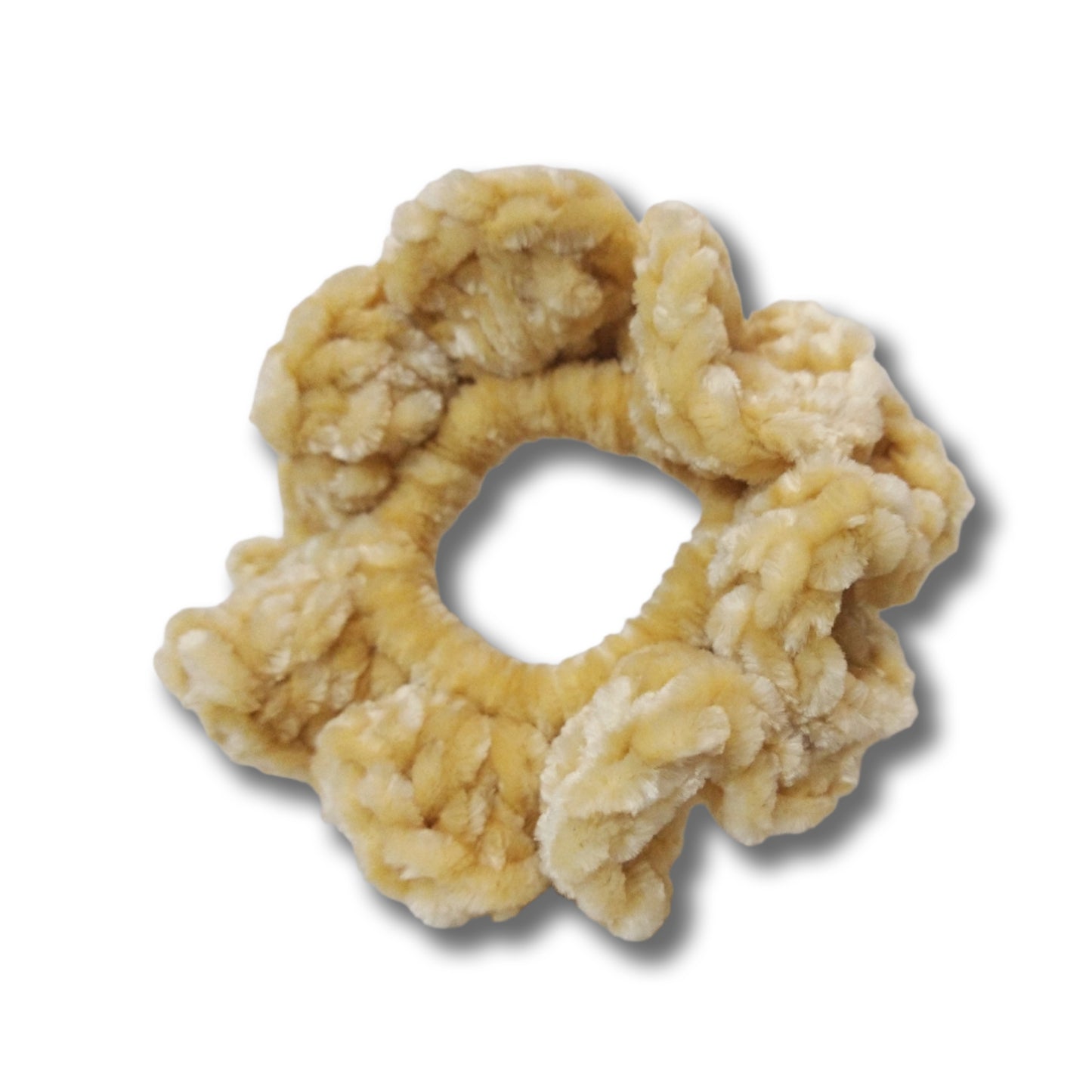 Velvet Crochet Scrunchies