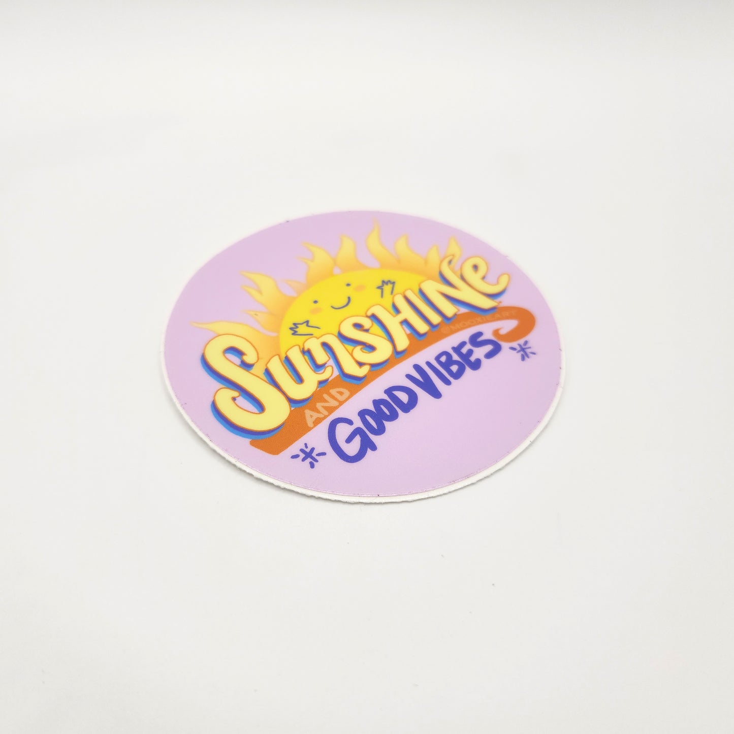 Sunshine + Good Vibes Sticker
