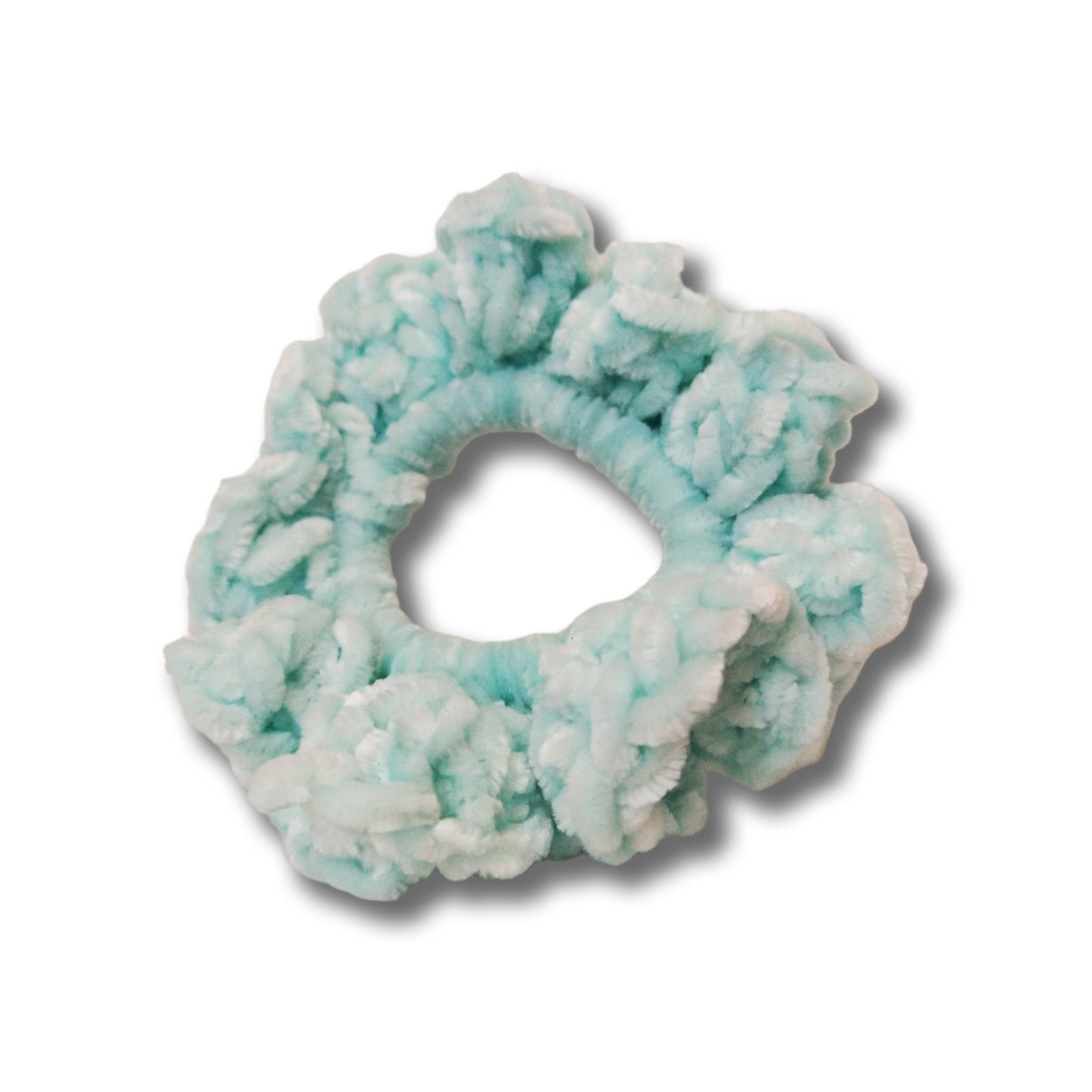 Velvet Crochet Scrunchies