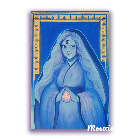 Indigo Girl - Giclée Art Print