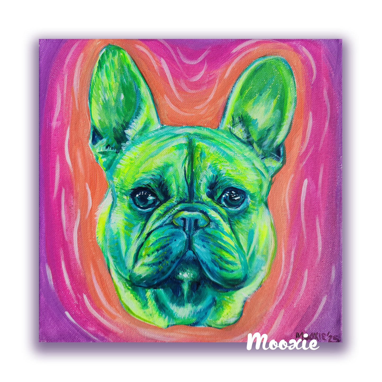 Funky Frenchie - Giclée Art Print