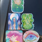 Gaia Vinyl Sticker | Gaia Vinly Art Sticker | MooxieArt