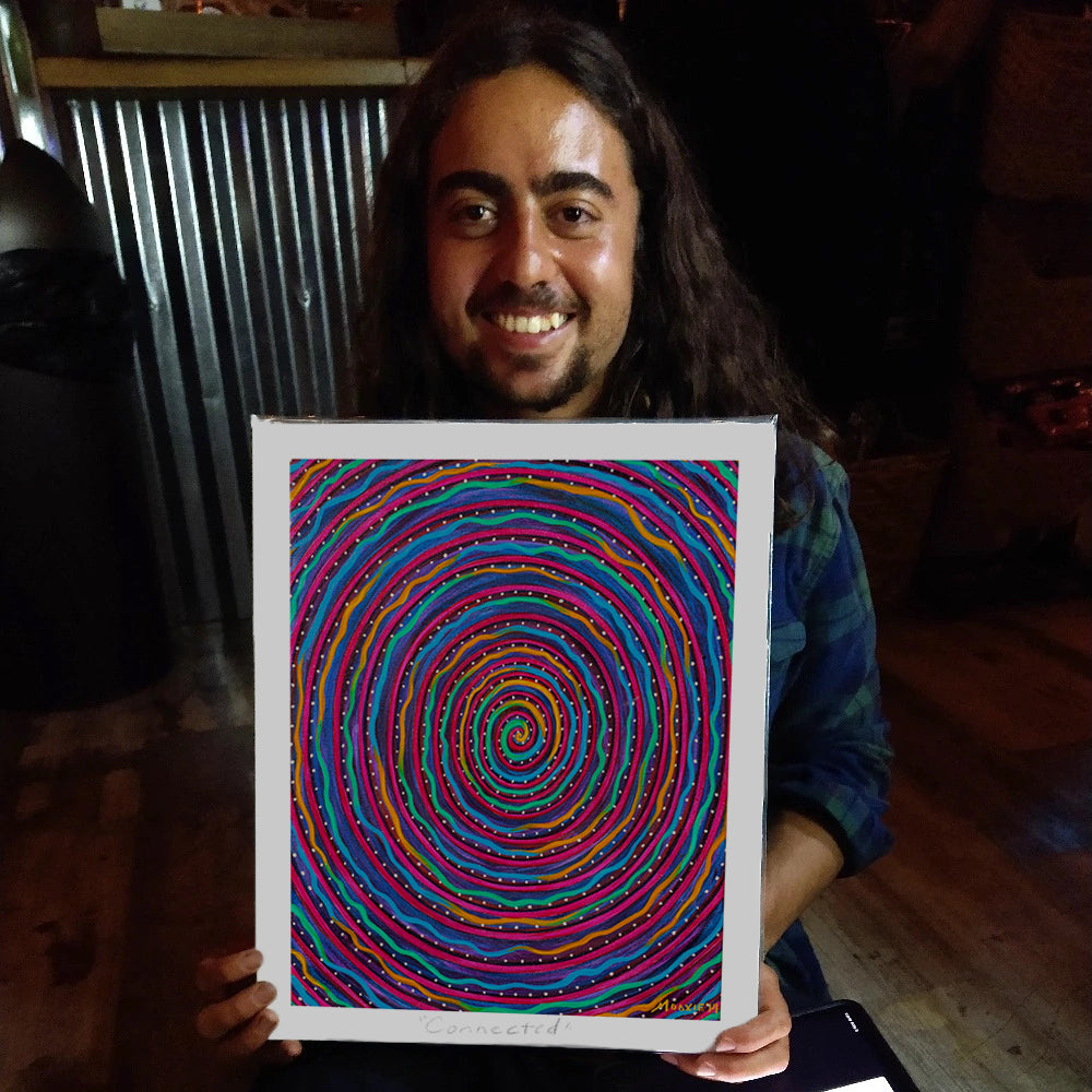 Connected Giclée Art Print | Consciousness Art Print | MooxieArt