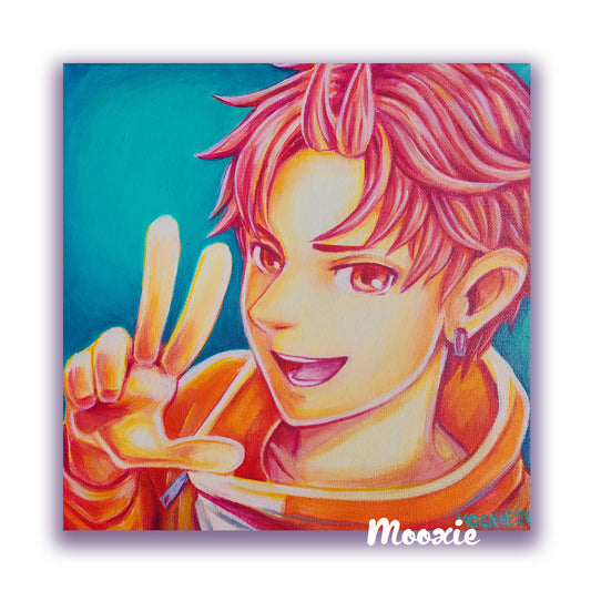 Jiji's Joy - Original Acrylic Painting