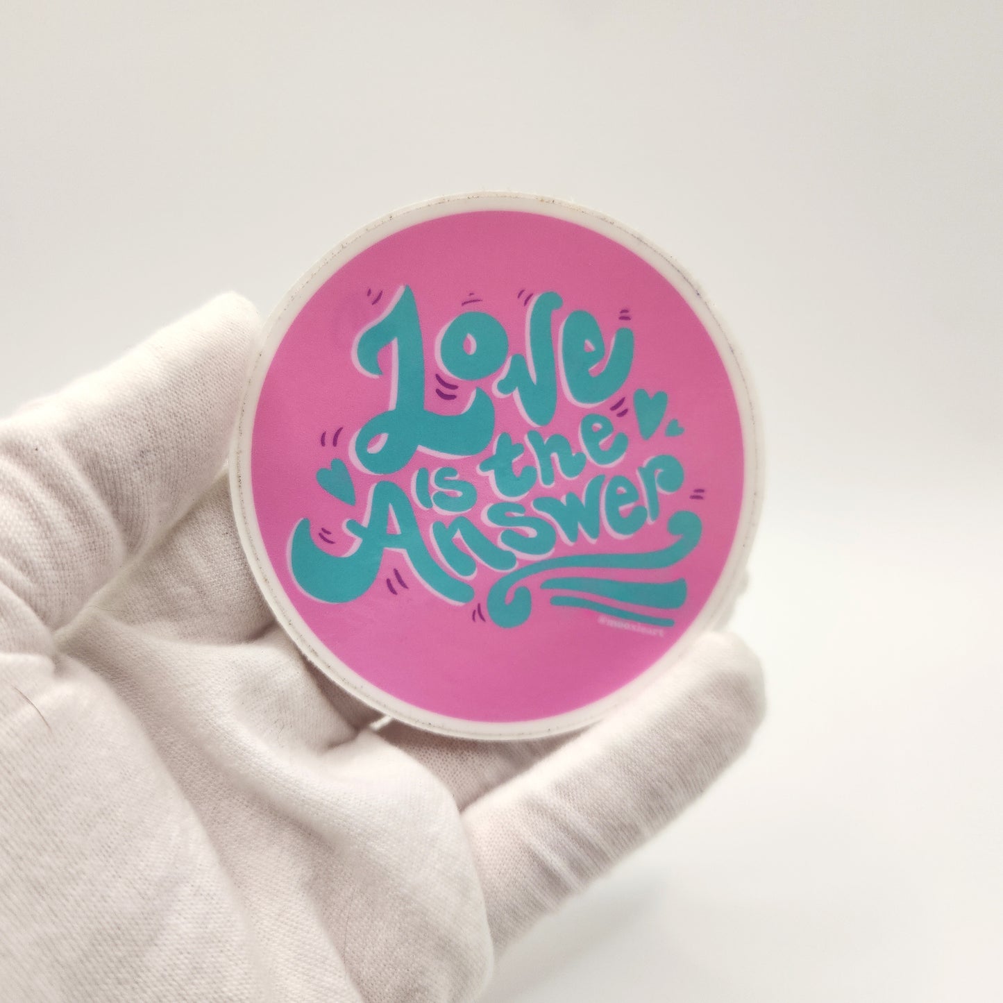 Love is the Answer Sticker