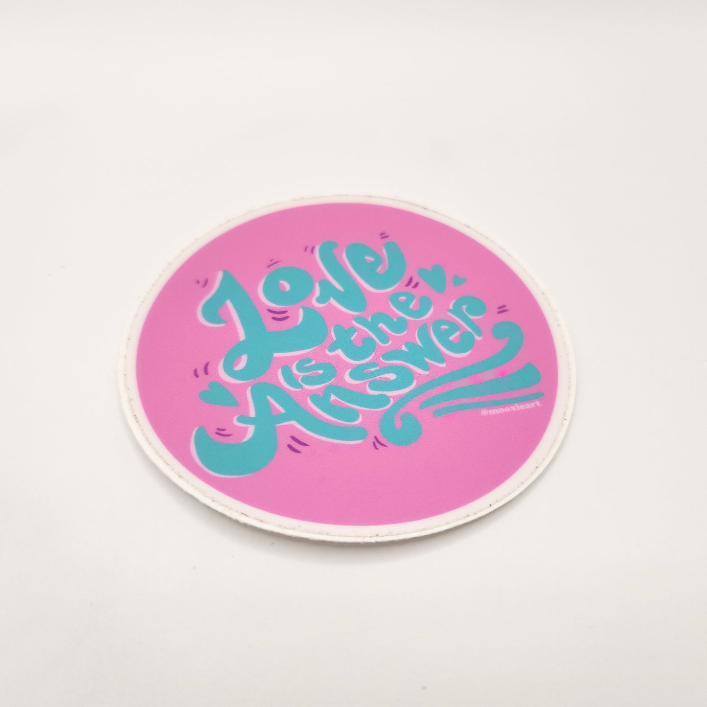 Love is the Answer Sticker