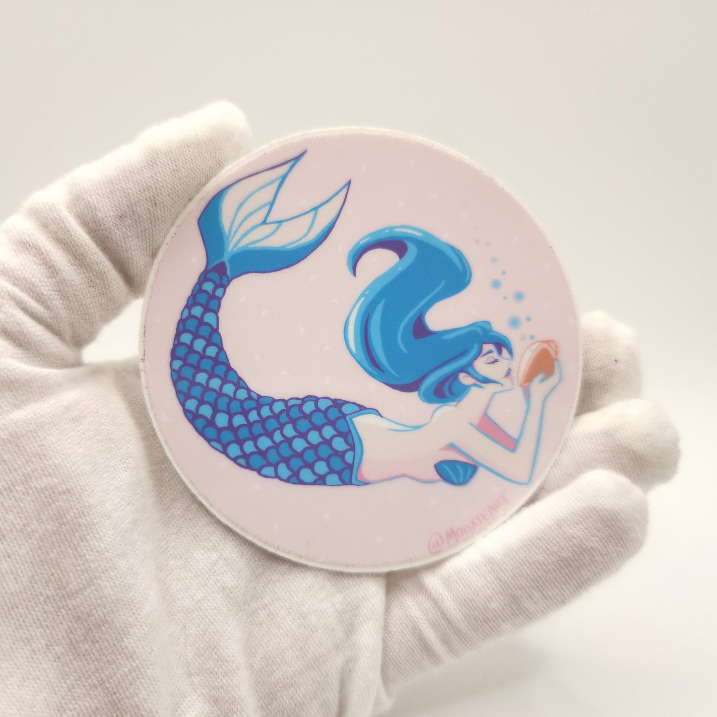Mermaid  Sticker (Blue)