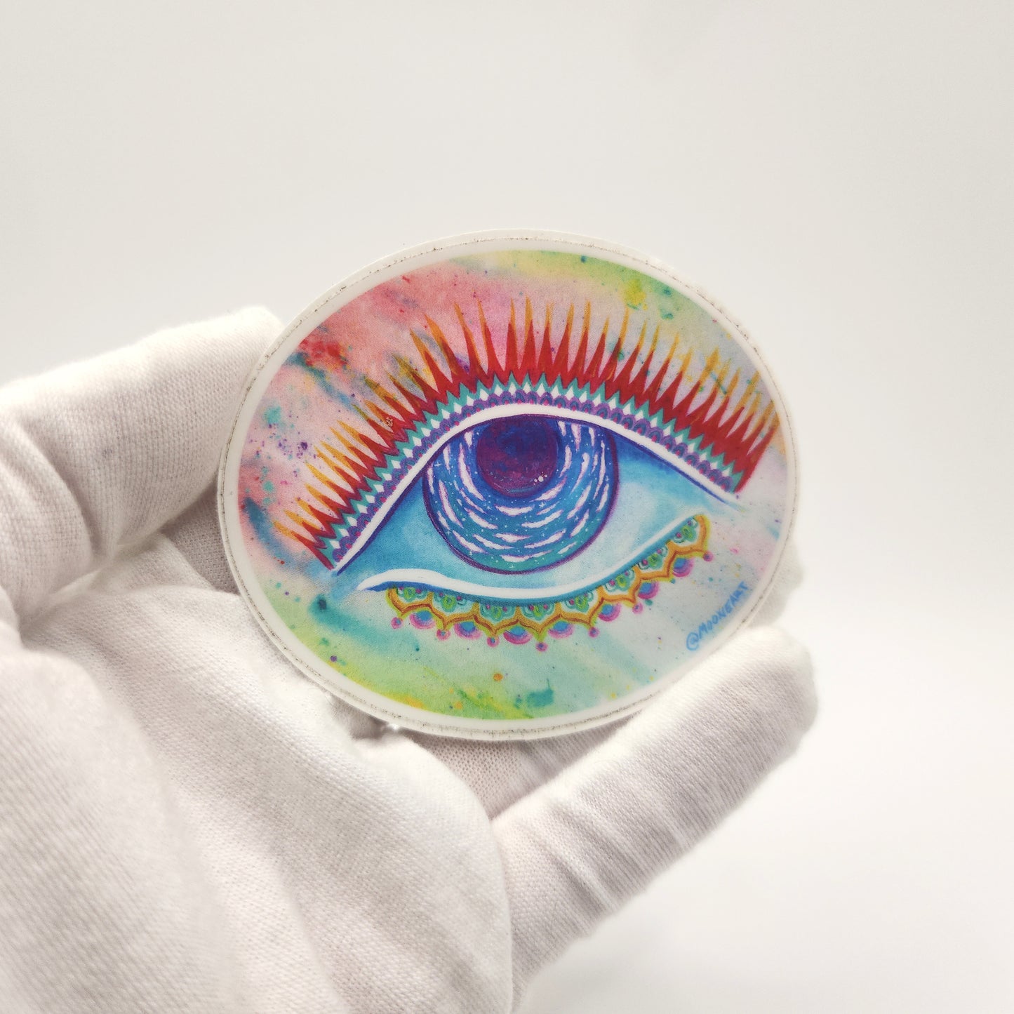 Galactic Eye Sticker