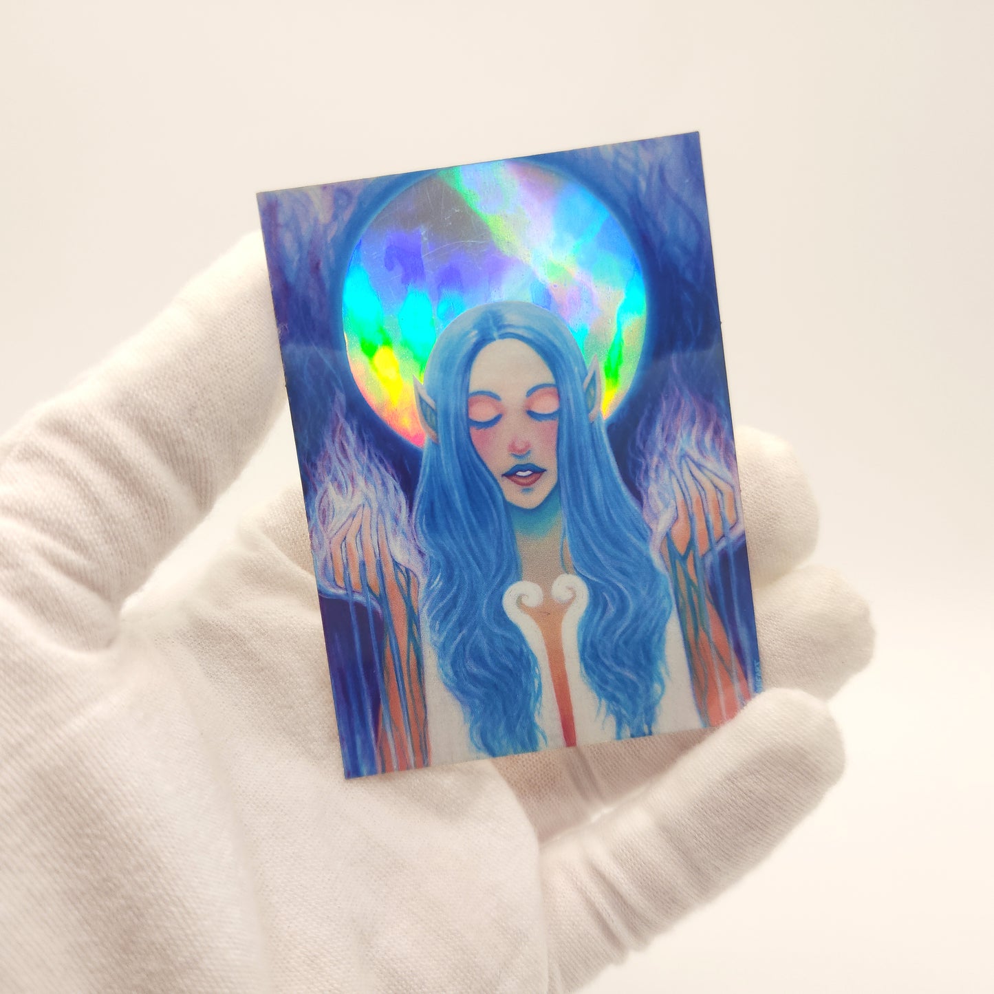 Higher Self Holographic Sticker