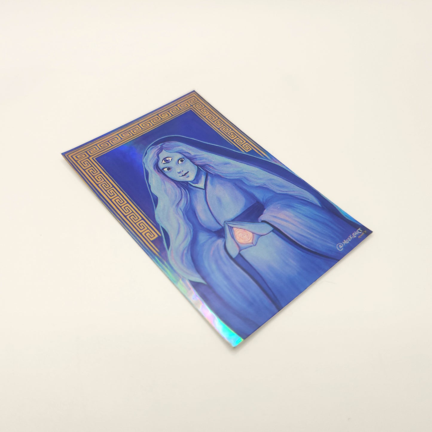 Indigo Girl Holographic Sticker