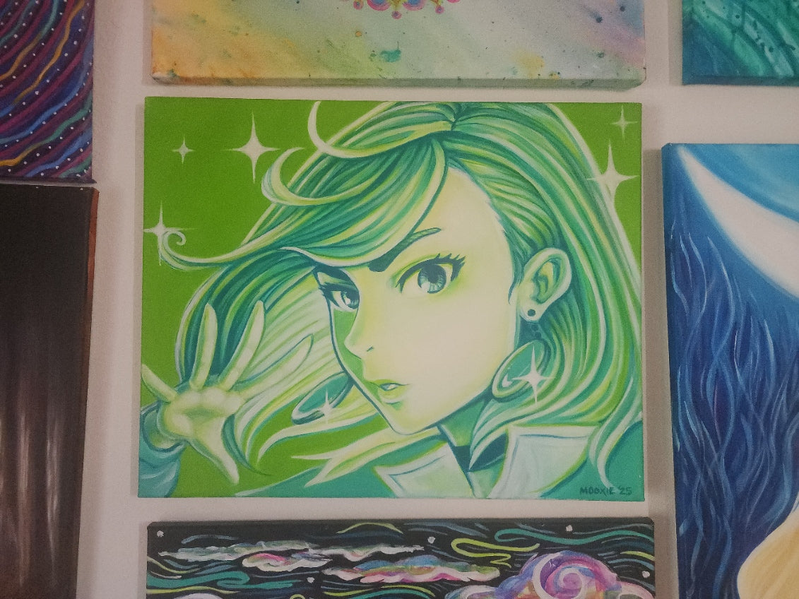 Momo's Magic - Original Acrylic Painting