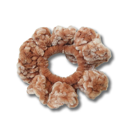 Velvet Crochet Scrunchies