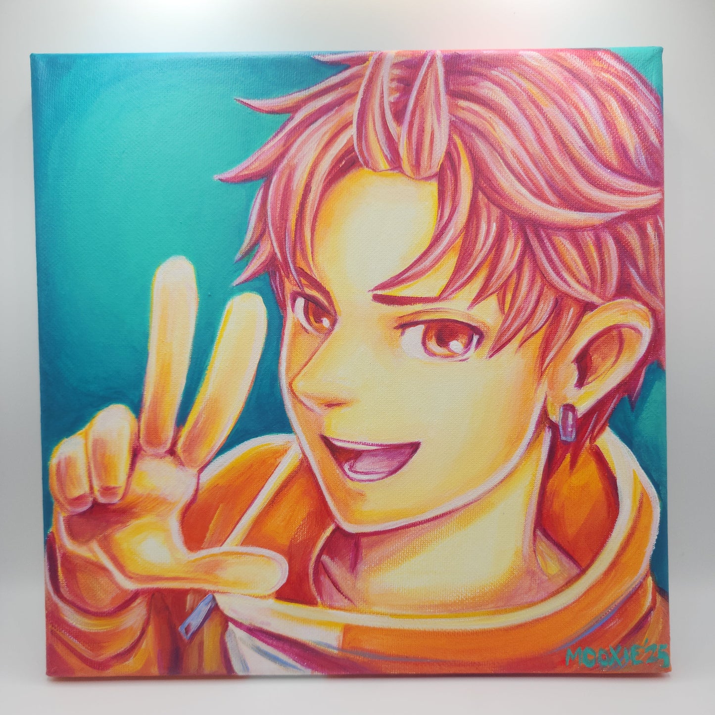 Jiji's Joy - Original Acrylic Painting