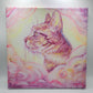 Cat Portrait - Original Acrylic Painting