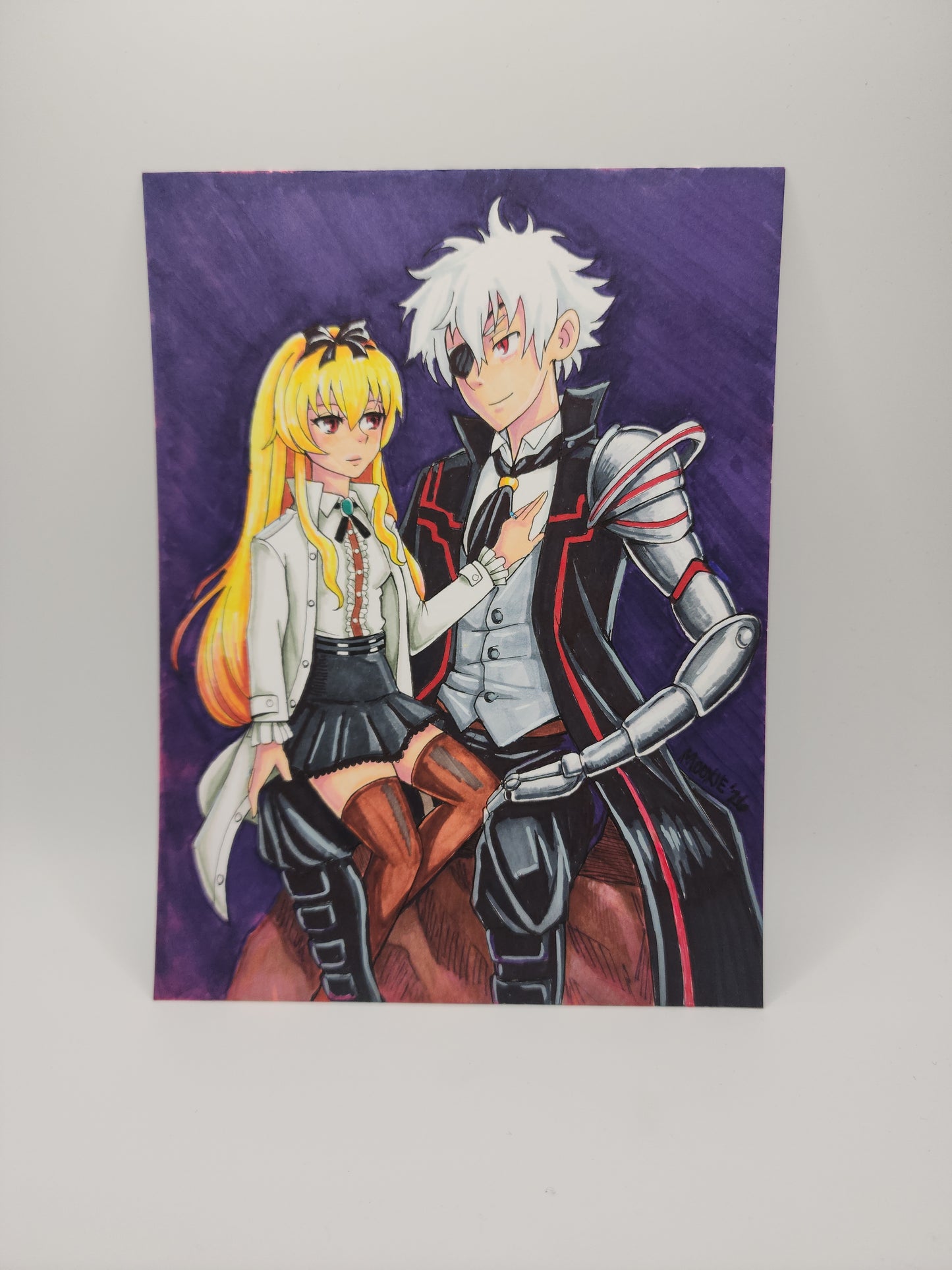 Yue + Hajime / Arifureta Fanart - Color Illustration
